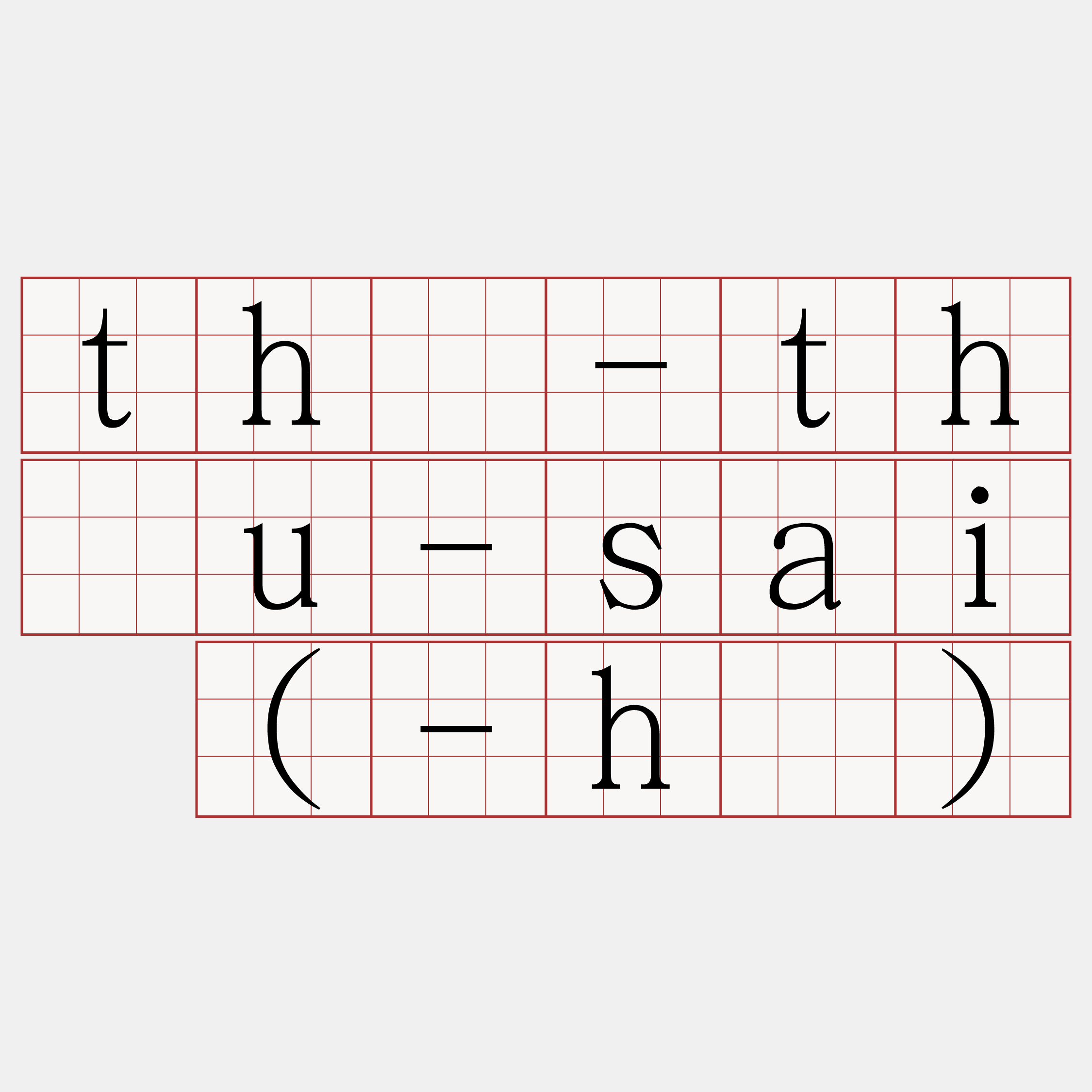 thì-thâu-sai (-hū)